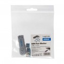 Logilink AU0045 - Bloqueo de puertos USB (1 llave + 8 cerraduras USB)