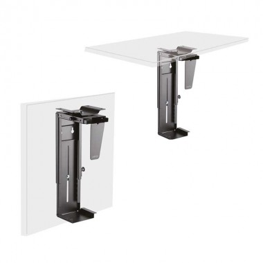 Logilink EO0005 - Soporte CPU bajo mesa o fijacion en Pared, Giratorio