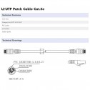 Logilink CP1092U - Cable de red Cat.5e U/UTP de 10m | Marlex Conexion
