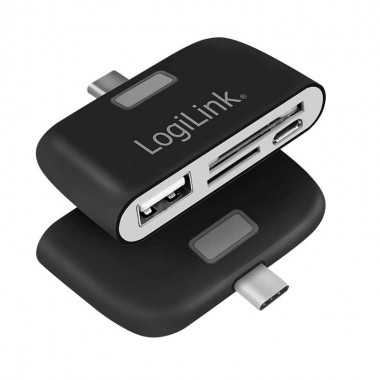 Logilink CR0044 - Lector de tarjetas USB-C 