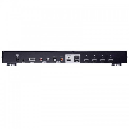 Aten VS482B - Conmutador HDMI 4K Real de 4 puertos con salida dual