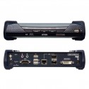 Aten KE6922R - Receptor KVM USB DVI-D (2K x 2K) sobre LAN con 2 SFP y POE 