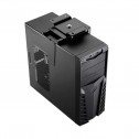 Logilink EO0030 - Soporte CPU bajo mesa, Giratorio, Bloqueo Fácil 