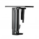 Logilink EO0031 - Soporte CPU bajo mesa, Giratorio, Deslizable, Bloqueo fácil