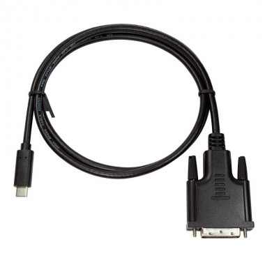 Logilink UA0332 - 3 m Cable USB 3.2 (Gen 1) tipo C Macho a DVI, Negro