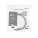 Logilink UA0332 - 3 m Cable USB 3.2 (Gen 1) tipo C Macho a DVI, Negro