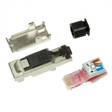 Logilink MP0040 - Conector RJ45 FTP Cat.6A 10 GbE Macho ''toolles''