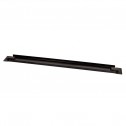 Logilink PN105B - Panel ciego de 19 ", instalación a presión 1U, negro