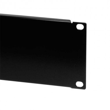 Logilink PN102B - Panel ciego sólido de 19 " 2U, negro