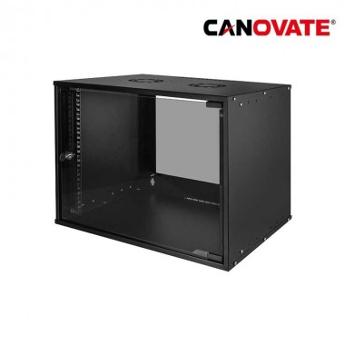 Canovate W09C55B - Armario Rack Mural de 19" 9U 0,8mm 545 x 400