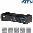 Aten CS1762A - KVM de 2 Puertos USB DVI con Audio y Hub USB 2.0