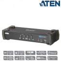  Aten CS1764A - KVM de 4 Puertos USB DVI con Audio y Hub USB 2.0