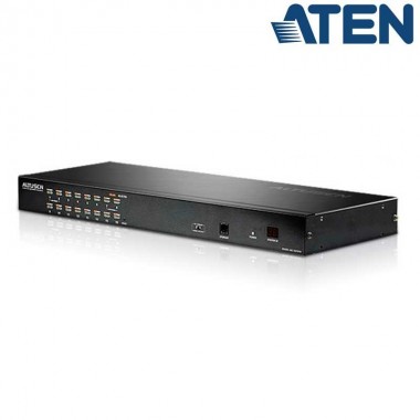 Aten KH1516A - KVM Cat 5e/6 de 16 Puertos para Rack 19'' 