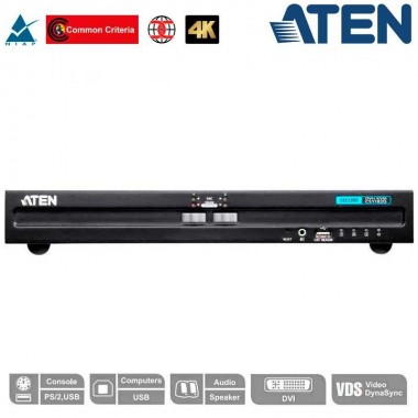 Aten CS1182D | KVM de 2 puertos USB DVI , "secure" | Marlex Conexión