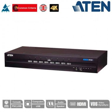 Aten CS1188H | KVM de 8 puertos USB HDMI 4K, "secure" | Marlex