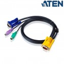 Aten 2L-5203P - 3m PS/2 VGA KVM Cable | Marlex Conexion