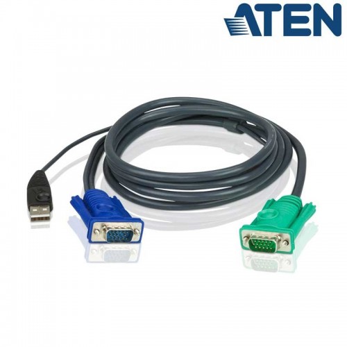 Aten 2L-5202U - 2m USB VGA KVM Cable | Marlex Conexion