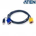 Aten 2L-5203UP - 3m USB VGA KVM Cable | Marlex Conexion