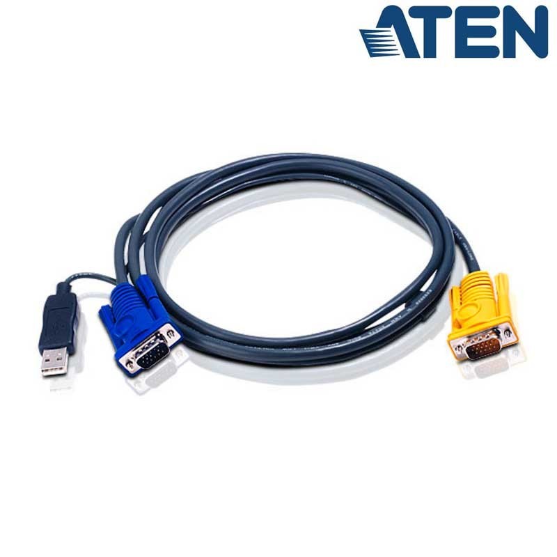 Aten 2L-5206UP - 6m USB VGA KVM Cable con Audio | Marlex Conexion