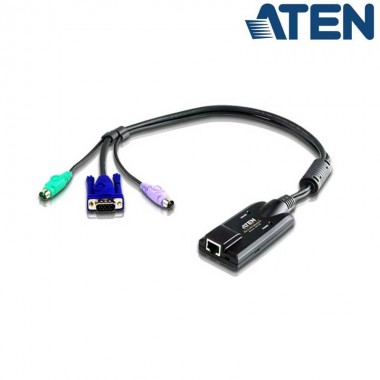 Aten KA7120 - Adaptador KVM PS/2-VGA a Cat5e/6 Módulo para CPU