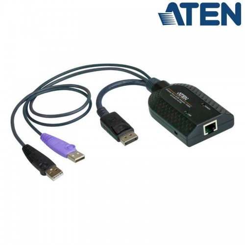 Aten KA7169 - Adaptador KVM USB-DisplayPort a Cat5e/6 (Virtual Media) Módulo para CPU