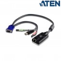 Aten KA7176 - Adaptador KVM USB-VGA-Audio a Cat5e/6 (Virtual Media) Módulo para CPU 