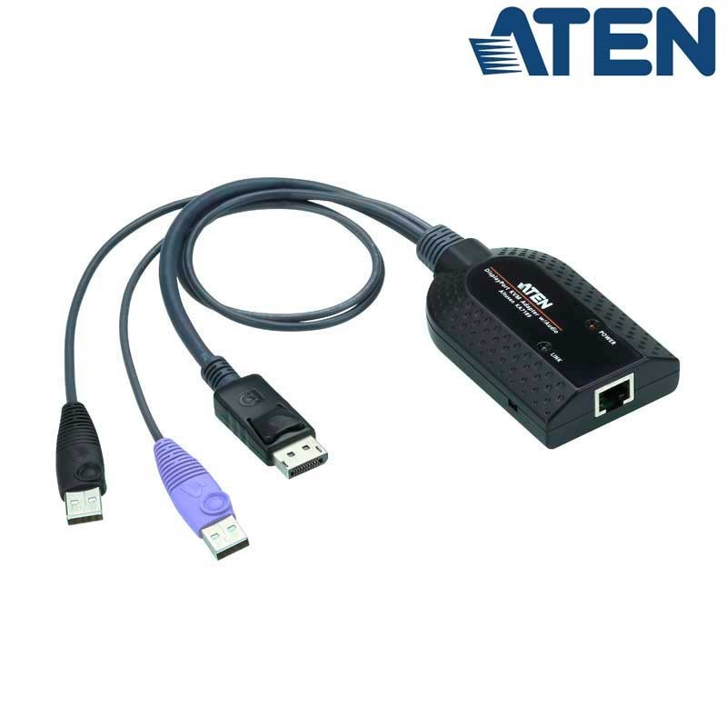 Aten KA7189 - Adaptador KVM USB-DisplayPort a Cat5e/6 (Virtual Media)