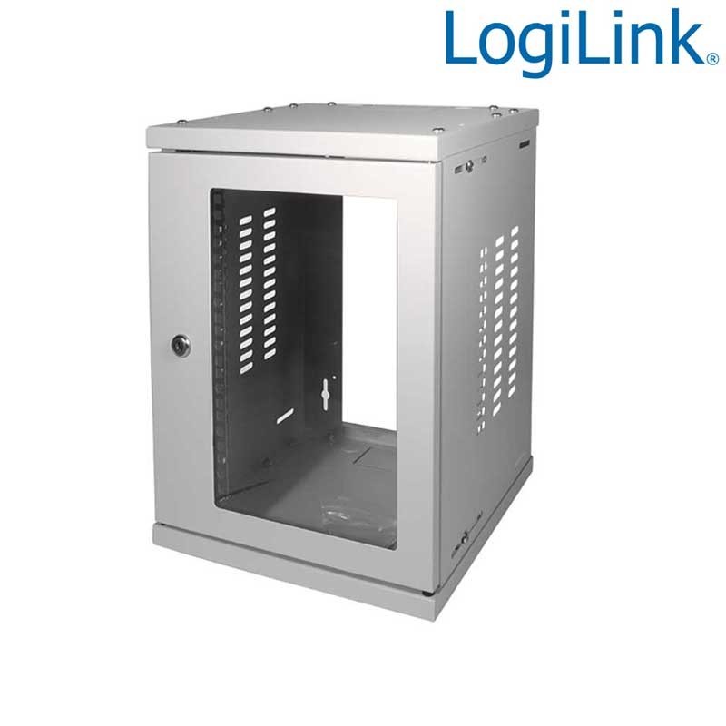 Logilink W09Z33G - Armario Mural 10" 8U Ancho 312 Alto 415 Fondo 300