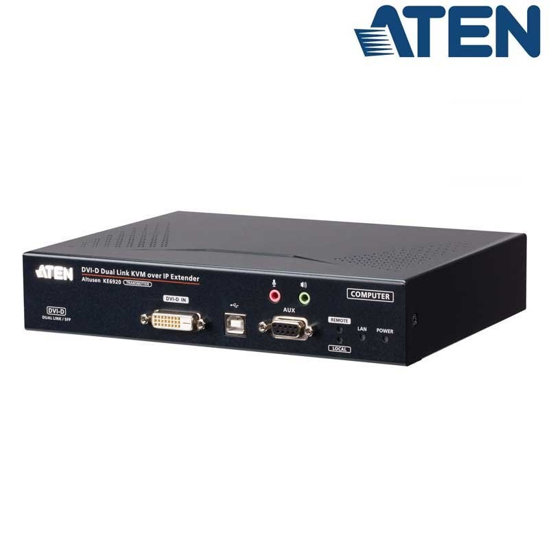 Aten KE6920T | Transmisor KVM DVI-D (2K x 2K) sobre LAN y Dual SFP | Marlex