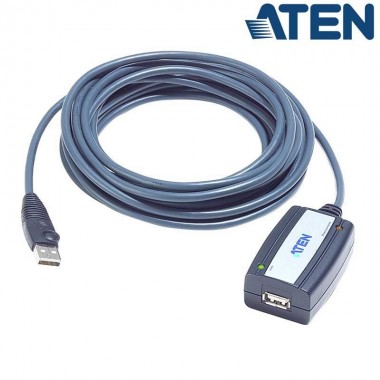 Aten UE250 - Cable Amplificador USB 2.0 (5m) | Marlex Conexion