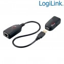 Logilink UA0178 - Extensor USB 2.0 sobre Cat.5e/ 6 (50m) | Marlex Conexion
