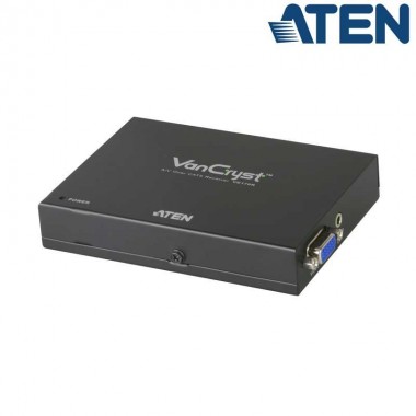 Aten VE170R -Receptor VGA sobre Cat5e/6 con Audio | Marlex Conexion
