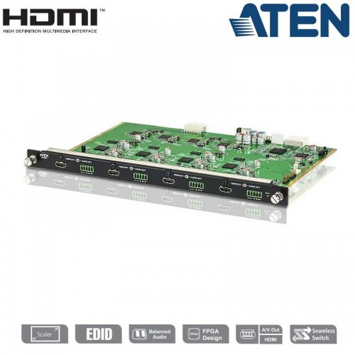 Aten VM8804 - Tarjeta de Salida HDMI de 4 puertos para VM1600 o VM3200