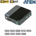 Aten CS782DP - Conmutador KVM de 2 Puertos USB DisplayPort 4K