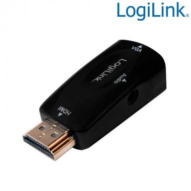  Logilink CV0107 - Conversor HDMI a VGA Compacto | Marlex Conexion