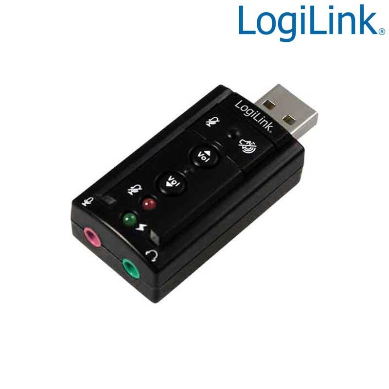 Logilink UA0078 - Adaptador USB Audio Efecto 7.1 | Marlex Conexion