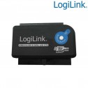  Logilink AU0028A - Adaptador USB 3.0 a IDE & SATA con OTB | Marlex Conexion