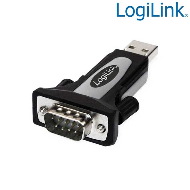 Logilink AU0034 - Conversor USB 2.0 a Serie (RS232) compacto | Marlex