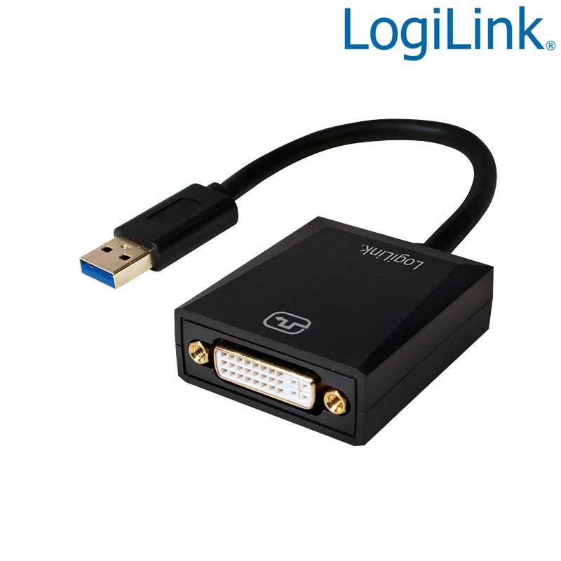 Logilink UA0232 - Conversor USB 3.0 a DVI | Marlex Conexion