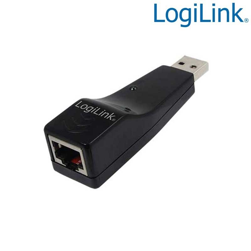 Logilink UA0025C - Adaptador USB 2.0 a Fast Ethernet Compacto | Marlex Conexion