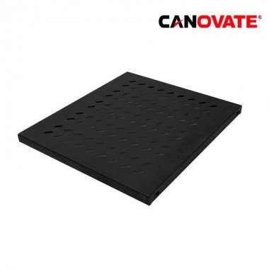 Logilink SF1F85B - Bandeja Fija para Armario Fondo 1000, Negra