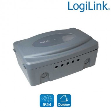 Logilink LPS223 | Caja eléctrica exterior con protección IP54, Gris