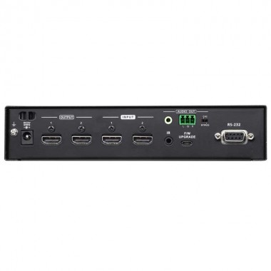 Aten VM0202HB - Conmutador Matricial HDMI  4K Real, 2x2 con desincrustador de audio