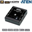 Aten VS381B - Conmutador HDMI 4K real de 3 puertos | Marlex Conexion