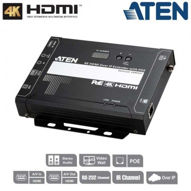 Aten VE8952T - Transmisor HDMI 4K a través de IP con PoE | Marlex Conexion