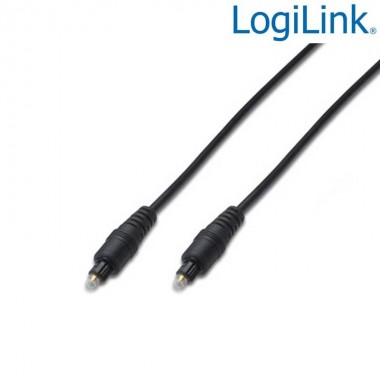 Logilink CA1007 - 1,5m Cable Audio Digital TosLink | Marlex Conexion