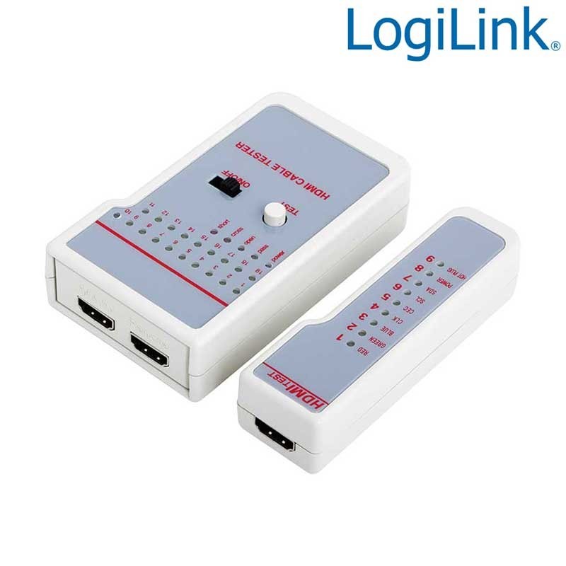 Logilink WZ0017 - Tester para cables HDMI | Marlex Conexion