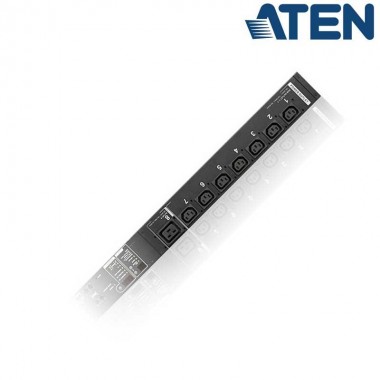 Aten PE8216G - PDU eco 1U de 14 Tomas C13 y 2 C19, 16A | Marlex Conexion