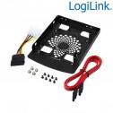 Logilink AD0011 - Soporte para 2 HDD/SSD de 2,5'' en Bahia de 3,5'' | Marlex Conexion