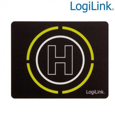 Logilink ID0146 - Alfombrilla Fluorescente ultra fina''Glimmer'', Diseño Helipuerto 
